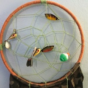 50% off Fishing dream catcher